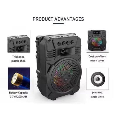 Speakers With Colorful Lights (6)