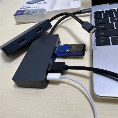 Splitter Adapter 5Gbps Docking Station (3)