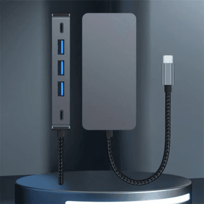 Splitter Adapter 5Gbps Docking Station (5)