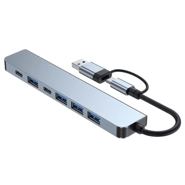 Splitter Adapter With TF SD Reader Slot for Macbook (10)
