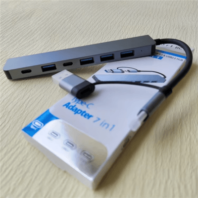 Splitter Adapter With TF SD Reader Slot for Macbook (9)