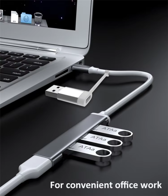 Type C to 4 Ports USB Adapter (6)