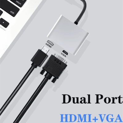 Type C to HDTV VGA Adapter (1)
