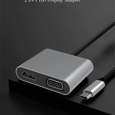 Type C to HDTV VGA Adapter (10)