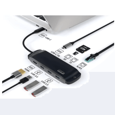 Type-c to 4K HDTV RJ45 Ethernet Lan (10)