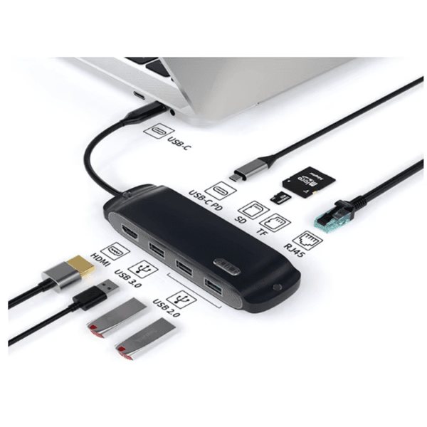 Type-c to 4K HDTV RJ45 Ethernet Lan (10)