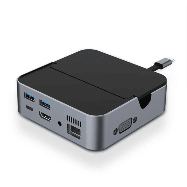 USB C Adapter Dock Dongle for MacBook air Pro (1)