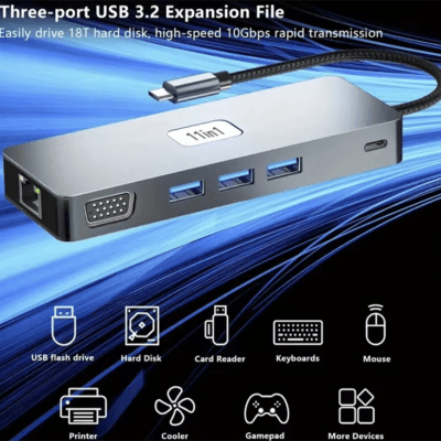 USB C Adapter for MacBook Pro (3)