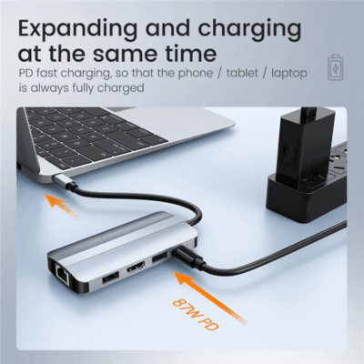 USB HUB Dock Station Splitter (12)