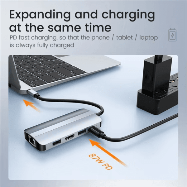 USB HUB Dock Station Splitter (12)