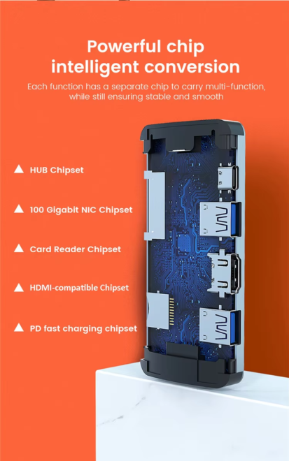 USB HUB Dock Station Splitter (19)