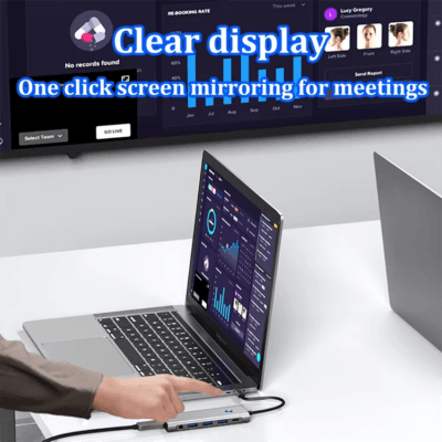 Usb TYPE C to HD Adapter Docking Station (2)