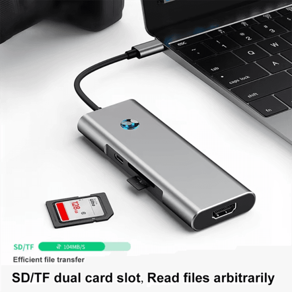 Usb TYPE C to HD Adapter Docking Station (4)