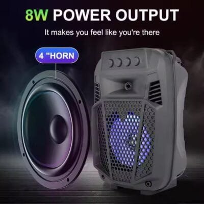 With LED Light USB FM Radio (2)