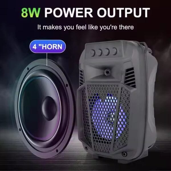 With LED Light USB FM Radio (2)