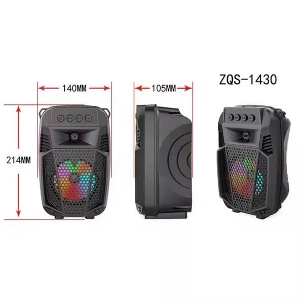 With LED Light USB FM Radio (8)