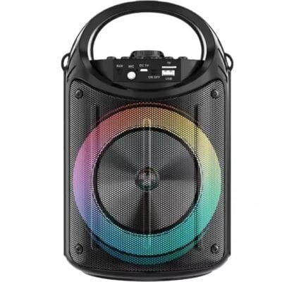 outdoor karaoke speaker with mic (3)
