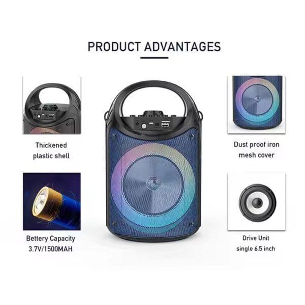 outdoor karaoke speaker with mic (8)