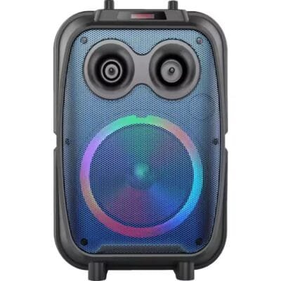 8 inch karaoke wireless party trolley speaker outdoor high power 20w parlantes portatiles retro boombox portable
