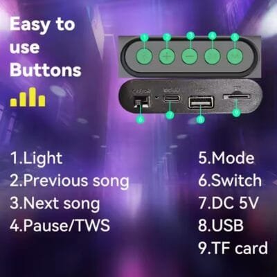 speaker with flashlight for outdoor (1)