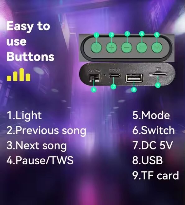 speaker with flashlight for outdoor (1)